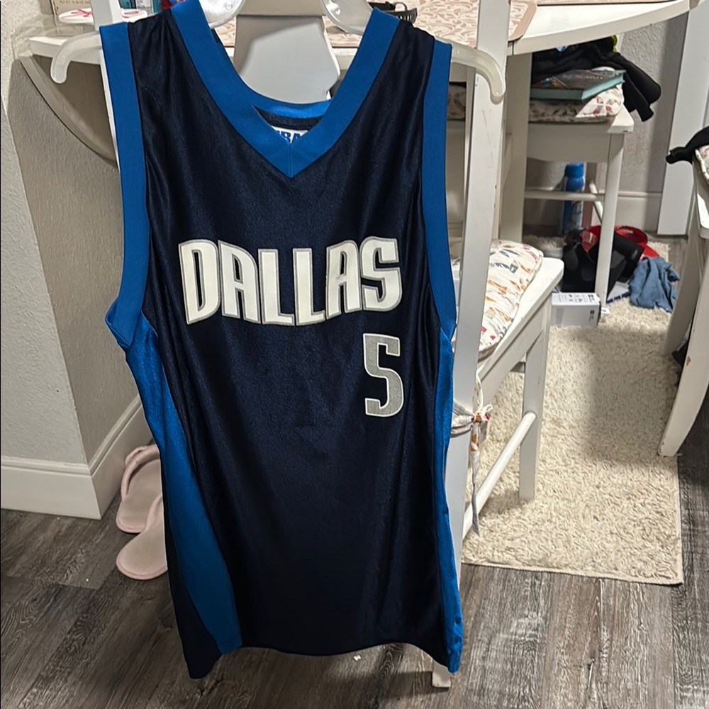 NBA Dallas Blue and Black Jersey